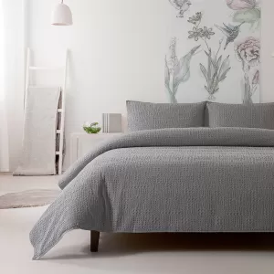 Funda Nórdica Waffle Gris
