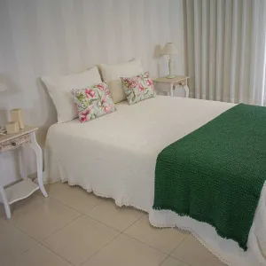 Colcha Branco Sujo