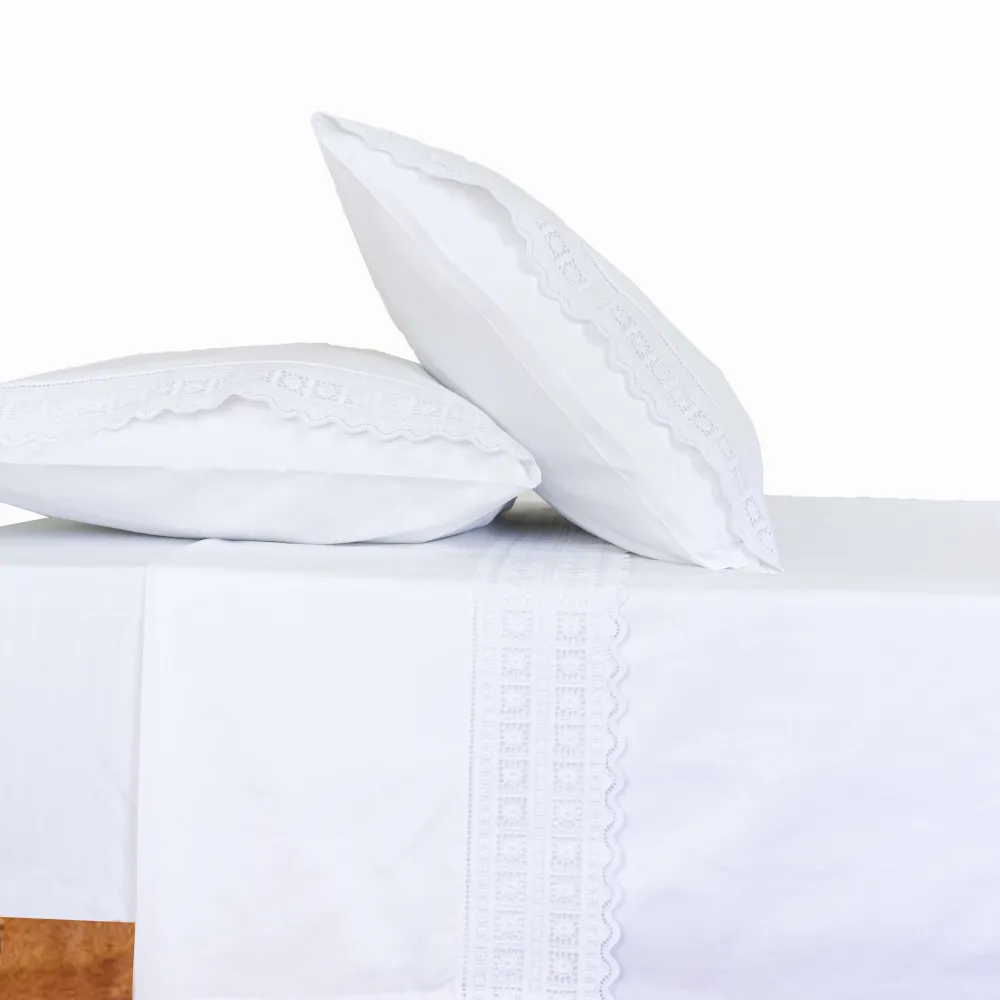 Lençóis Bordados de 1000 fios