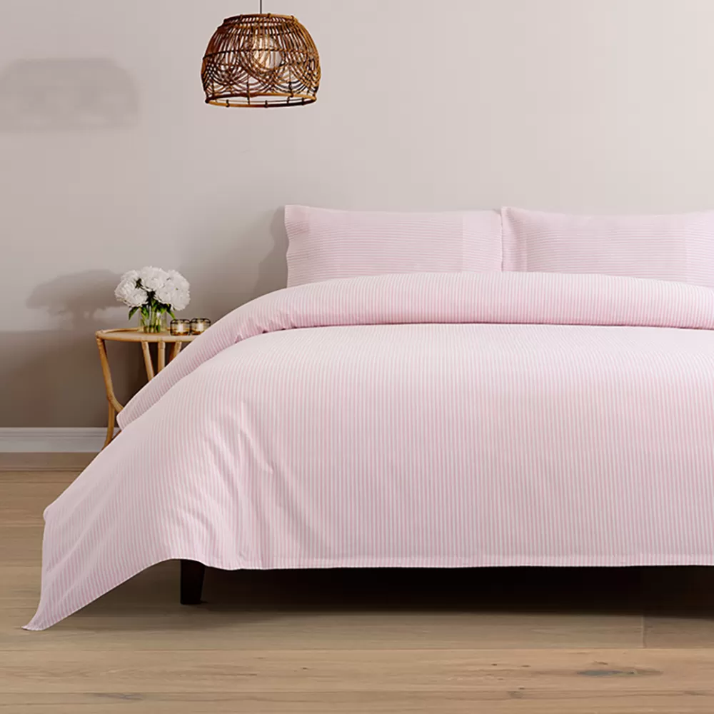 Capa de Edredón Riscas Cor-de-Rosa