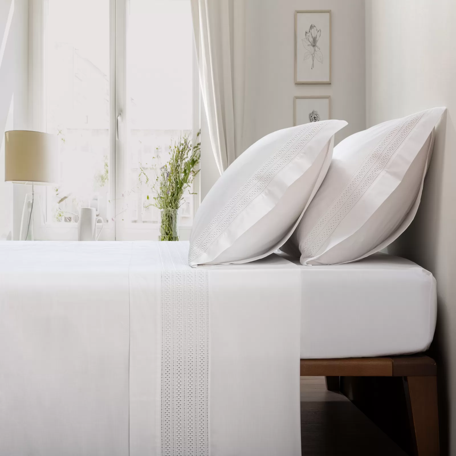 Lençóis Bordados de 300 fios
