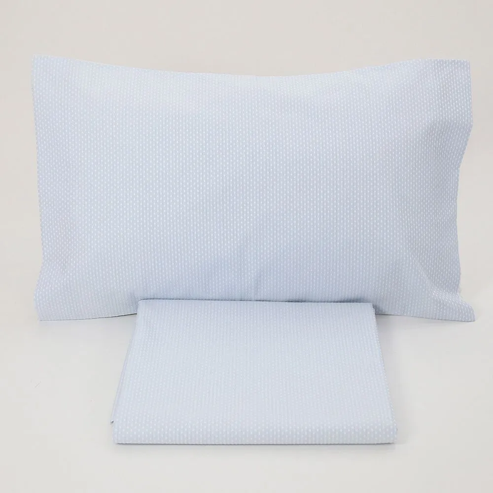 Capa de Edredón Bolinhas Azul